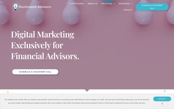 img of B2B Digital Marketing Agency - Illuminated Advisors
